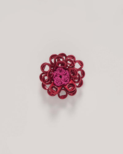 Flower Clip Anodised